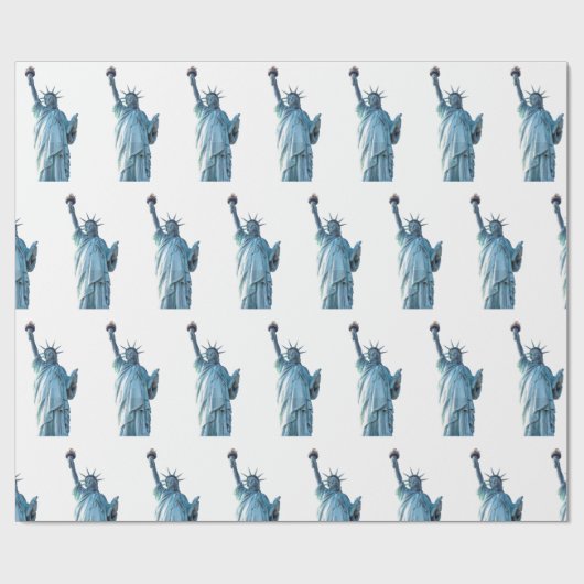 Freiheitsstatue Geschenkpapier (Flach)