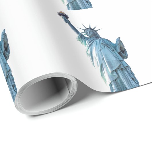 Freiheitsstatue Geschenkpapier (Rolleneckpunkt)