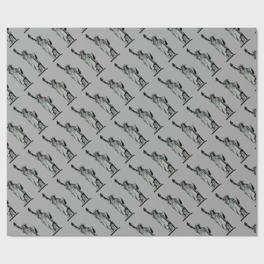 Freiheitsstatue Geschenkpapier (Flach)