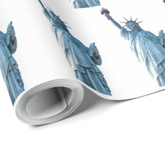 Freiheitsstatue Geschenkpapier (Rolleneckpunkt)