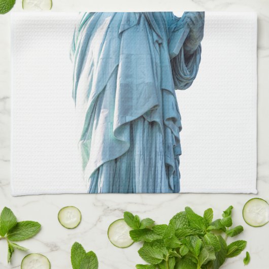 Freiheitsstatue Geschirrtuch (Gefaltet)