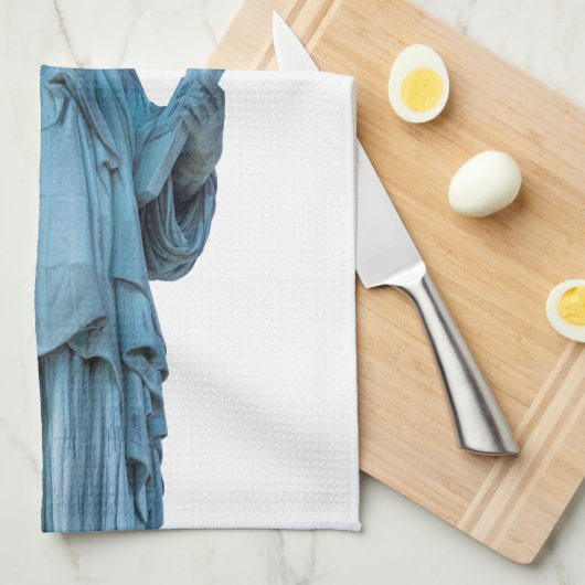 Freiheitsstatue Geschirrtuch (Viertel Falte)