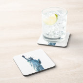 Freiheitsstatue Getränkeuntersetzer (Rechte Seite)