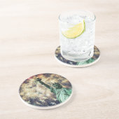 Freiheitsstatue Getränkeuntersetzer (Seite)