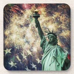 Freiheitsstatue Getränkeuntersetzer