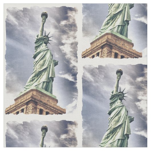 Freiheitsstatue Gewohnheitsgewebe Stoff (Nahaufnahme)