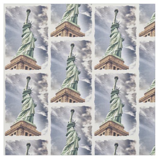 Freiheitsstatue Gewohnheitsgewebe Stoff (Muster)