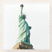 Freiheitsstatue Glasuntersetzer (Vorderseite)