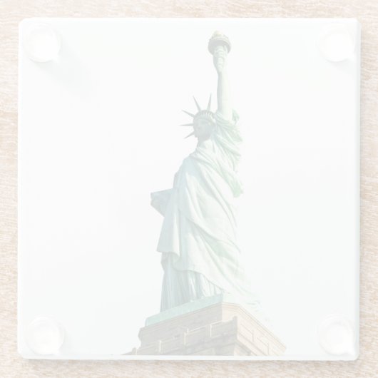 Freiheitsstatue Glasuntersetzer (Rückseite)
