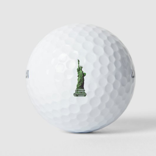 Freiheitsstatue Golfball (Vorderseite)