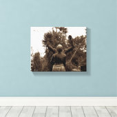 Freiheitsstatue - Goree Island, Senegal Leinwanddruck (Insitu (Holzboden))