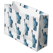 Freiheitsstatue Große Geschenktüte (Vorderseite Schrägansicht)