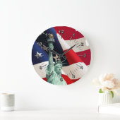 Freiheitsstatue Große Wanduhr (Zuhause)