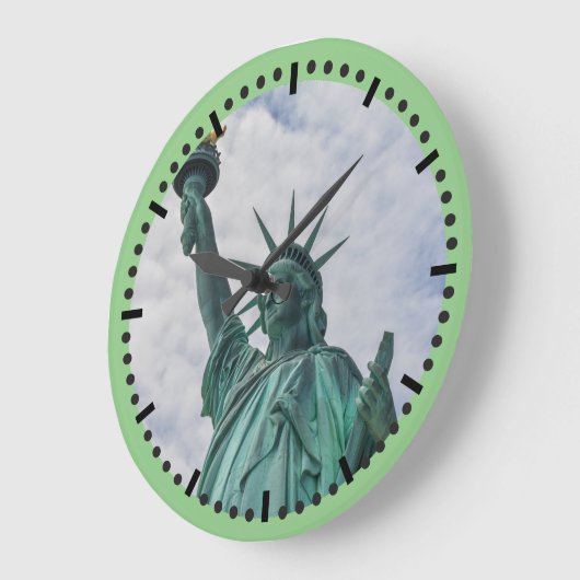 Freiheitsstatue Große Wanduhr (Winkel)