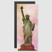 Freiheitsstatue - Hafen von NYC - Beacon Magnet (Vorne/Hinten)