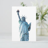 Freiheitsstatue Hinweiskarte (Stehend Vorderseite)