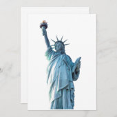 Freiheitsstatue Hinweiskarte (Vorne/Hinten)