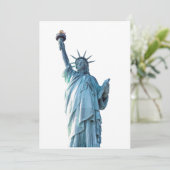 Freiheitsstatue Hinweiskarte (Stehend Vorderseite)