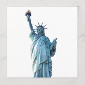 Freiheitsstatue Hinweiskarte (Rückseite)