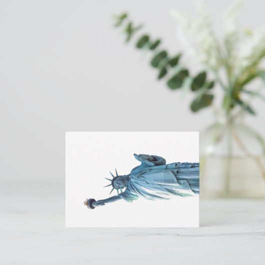 Freiheitsstatue Hinweiskarte (Stehend Vorderseite)