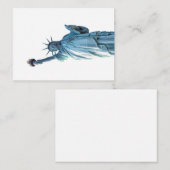 Freiheitsstatue Hinweiskarte (Vorne/Hinten)