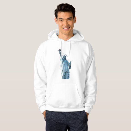 Freiheitsstatue Hoodie (Vorne ganz)