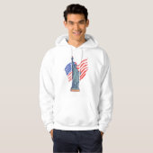 Freiheitsstatue Hoodie (Vorne ganz)