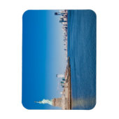 Freiheitsstatue, Hudson River und Manhattan Magnet (Vertikal)