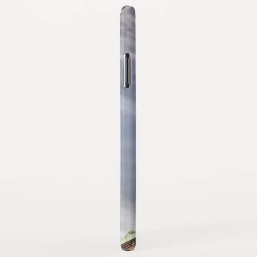 Freiheitsstatue in Monogramm-Fällen Case-Mate iPhone Hülle (Hinten/Rechts)