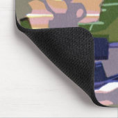 Freiheitsstatue in New York City, Vintage Travel Mousepad (Ecke)