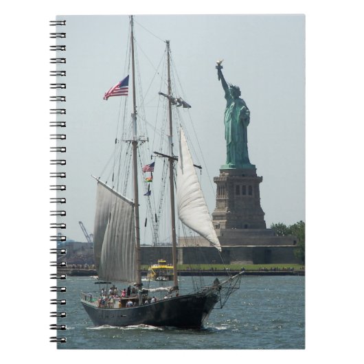 Freiheitsstatue in New York Notizblock (Vorderseite)