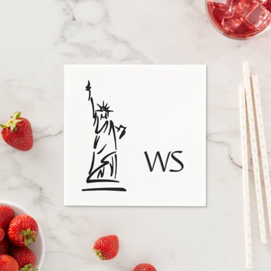 Freiheitsstatue initialisiert serviette (Beispiel)