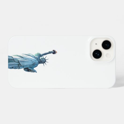 Freiheitsstatue iPhone Hülle (Rückseite (Horizontal))