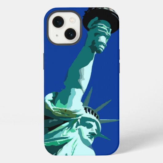 Freiheitsstatue iPhone Hülle (Rückseite)