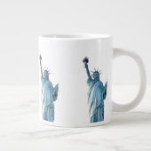 Freiheitsstatue Jumbo-Tasse (Rechts)