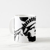 Freiheitsstatue Kaffeetasse (Vorderseite Links)