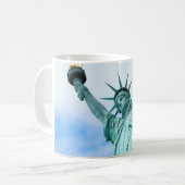 Freiheitsstatue Kaffeetasse (Vorderseite Links)