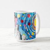 Freiheitsstatue Kaffeetasse (VorderseiteRechts)