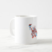 Freiheitsstatue Kaffeetasse (Vorderseite Links)