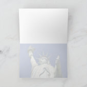 Freiheitsstatue Karte (Innenseite)