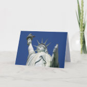 Freiheitsstatue Karte (Vorderseite)