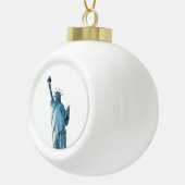 Freiheitsstatue Keramik Kugel-Ornament (Rechts)