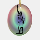 Freiheitsstatue Keramikornament (Rechts)