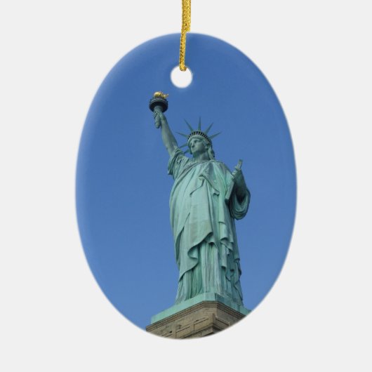 Freiheitsstatue Keramikornament (Vorne)
