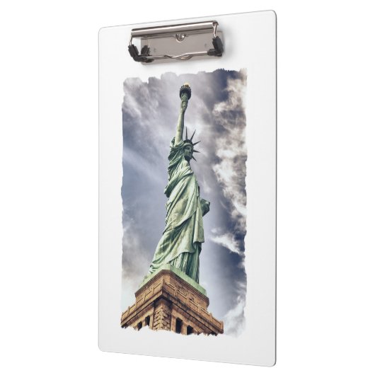 Freiheitsstatue Klemmbrett (Links)