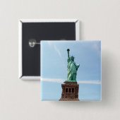 Freiheitsstatue Knopf Button (Vorne & Hinten)