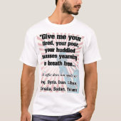 Freiheitsstatue Koloss versagen T-Shirt (Vorderseite)