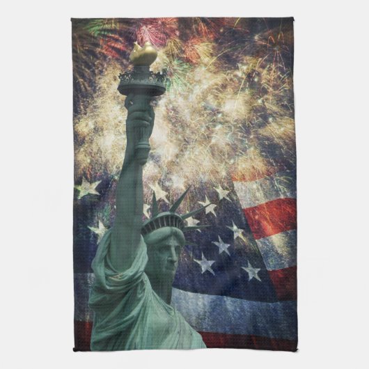 Freiheitsstatue Küchentuch (Vertikal)