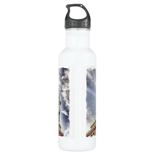 Freiheitsstatue kundenspezifische Wasserflaschen (Rückseite)