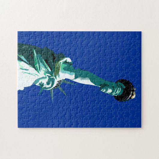 Freiheitsstatue Kunst Puzzle (Horizontal)